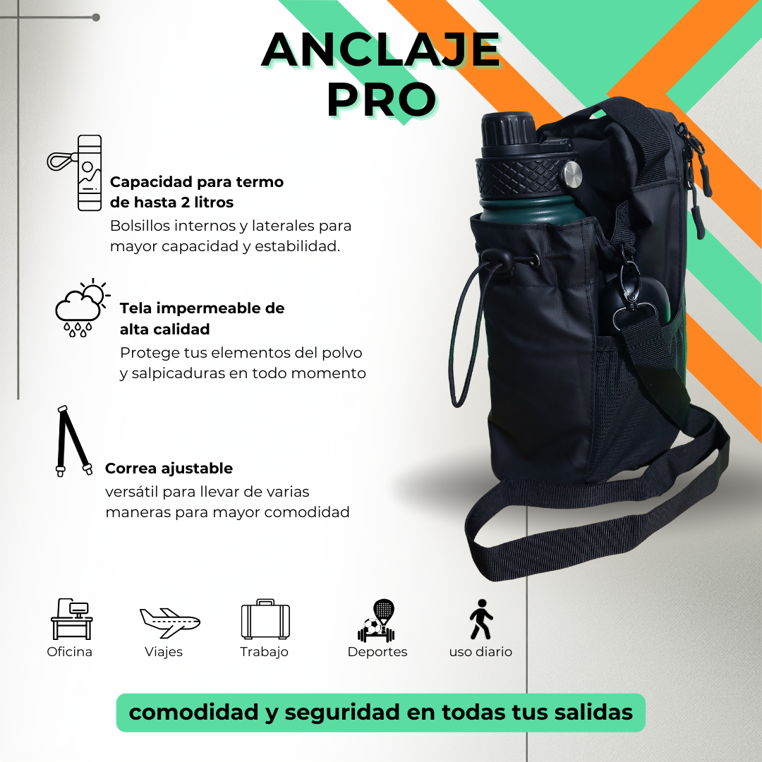 Bolso Anclaje Pro  Entrena sin dejar nada en el suelo