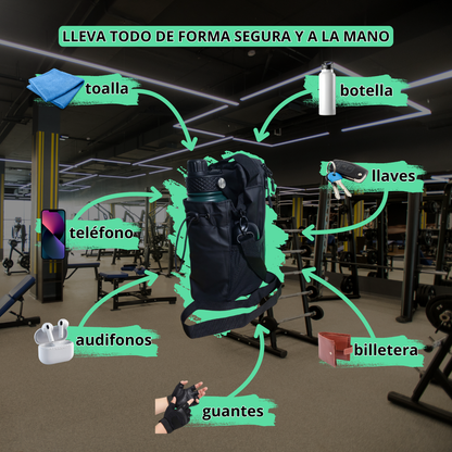 Bolso Anclaje Pro  Entrena sin dejar nada en el suelo