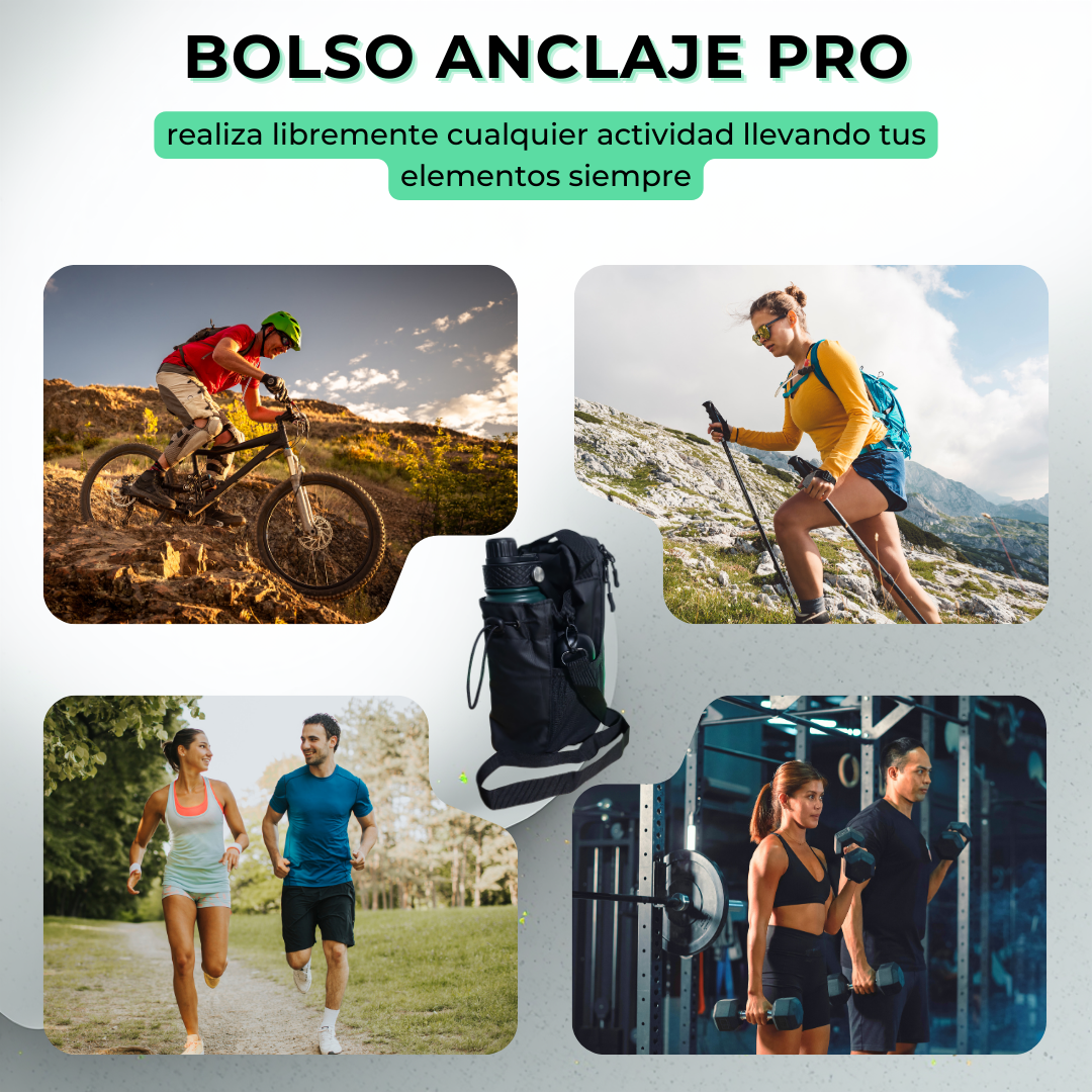 Bolso Anclaje Pro  Entrena sin dejar nada en el suelo